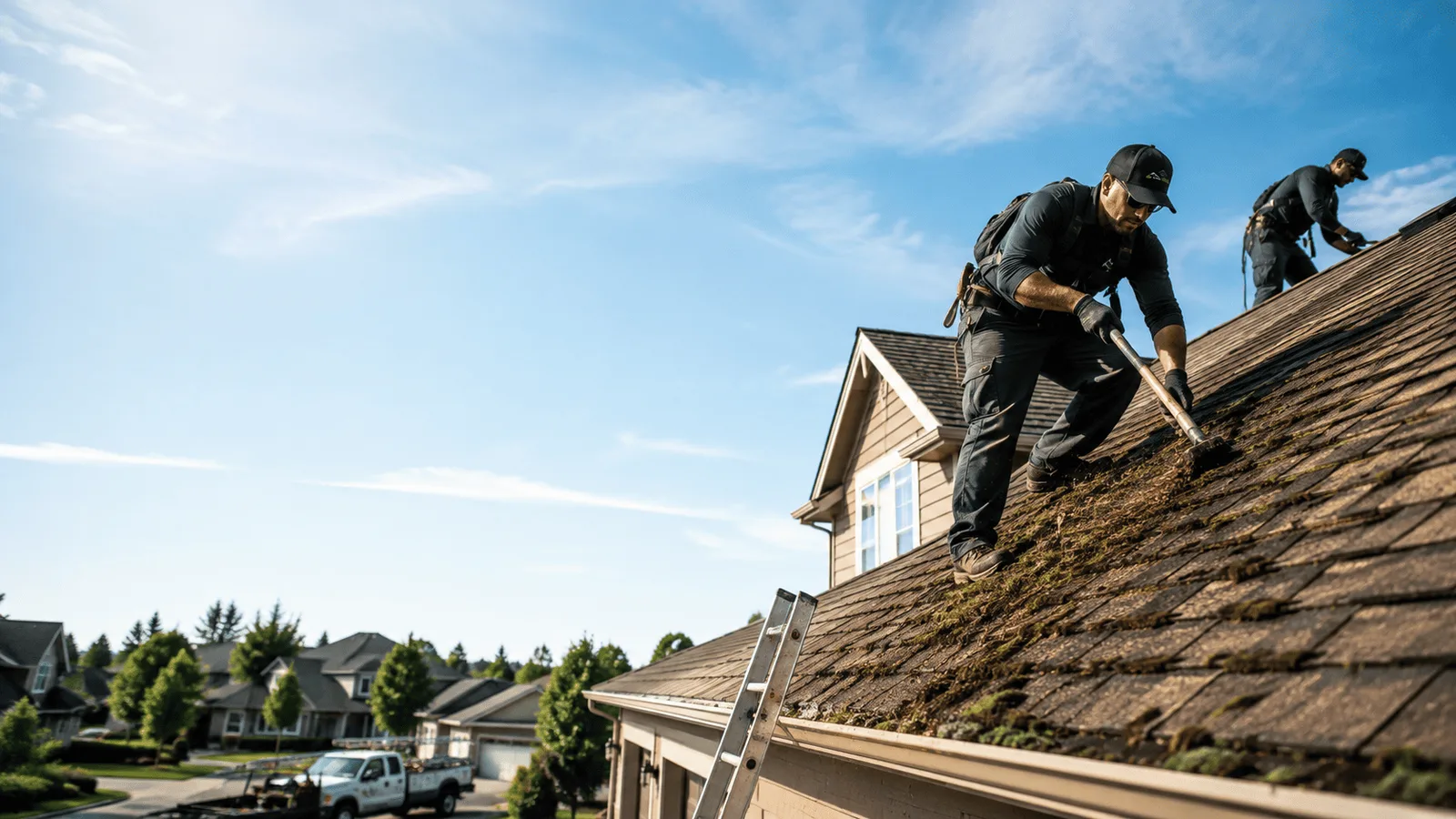 Roof Moss Removal in Central Falls, RI near me